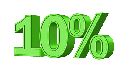 10%